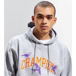 Men’s large and X large gray champion sweatshirt